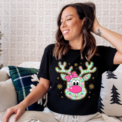 Girly Reindeer T-Shirts