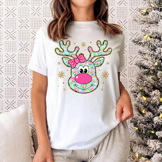 Girly Reindeer T-Shirts