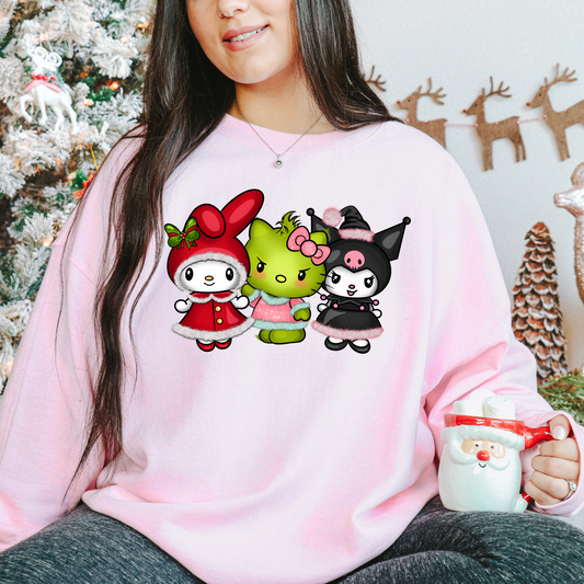 Girls' Christmas Sweatshirts