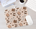 Café y libros - Mouse Pad