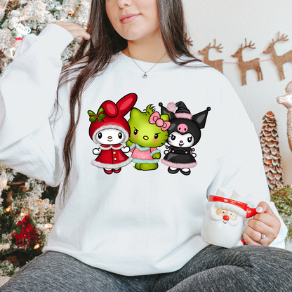 Girls' Christmas Sweatshirts