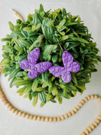 Mini Butterfly Hoop Earrings