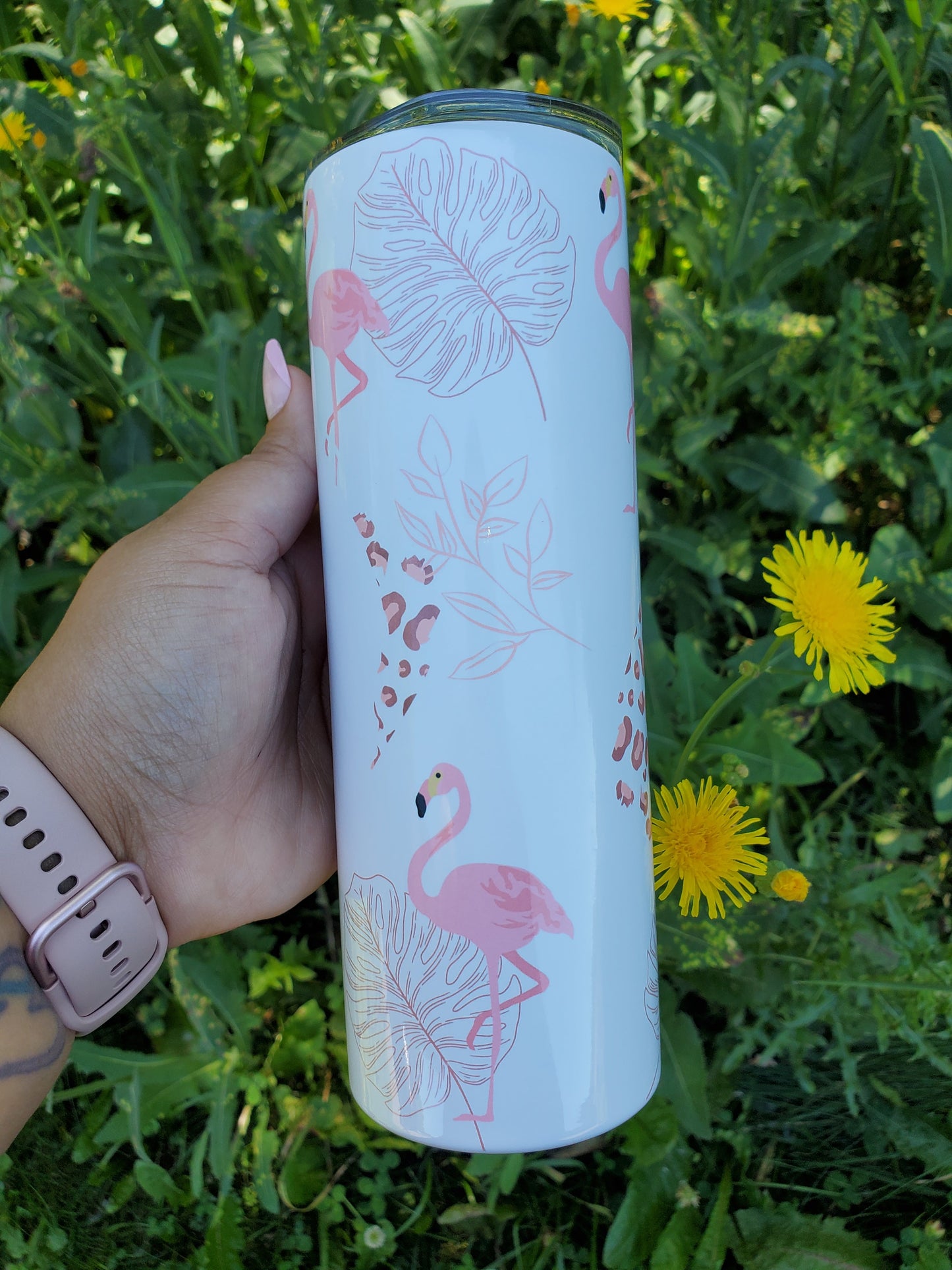 Pink Flamingo | Tumbler