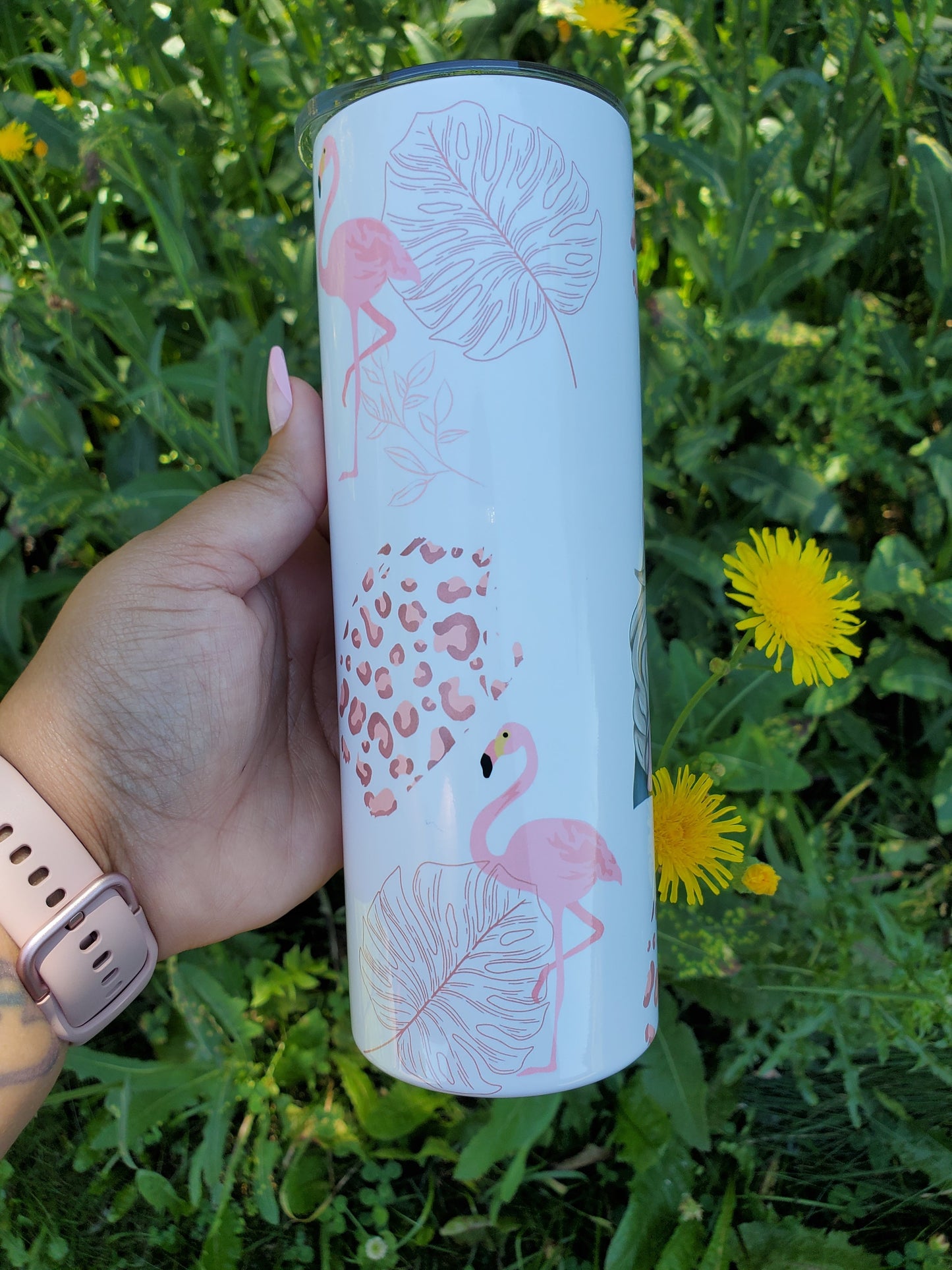 Pink Flamingo | Tumbler