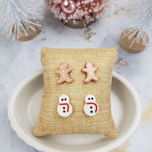 Christmas Spirit Stud Earrings