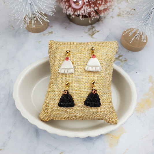 Snow Hats Dangle Earrings