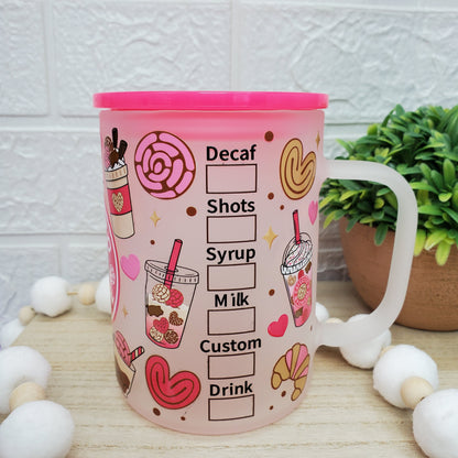 Cafecito y Chisme | Glass Mug