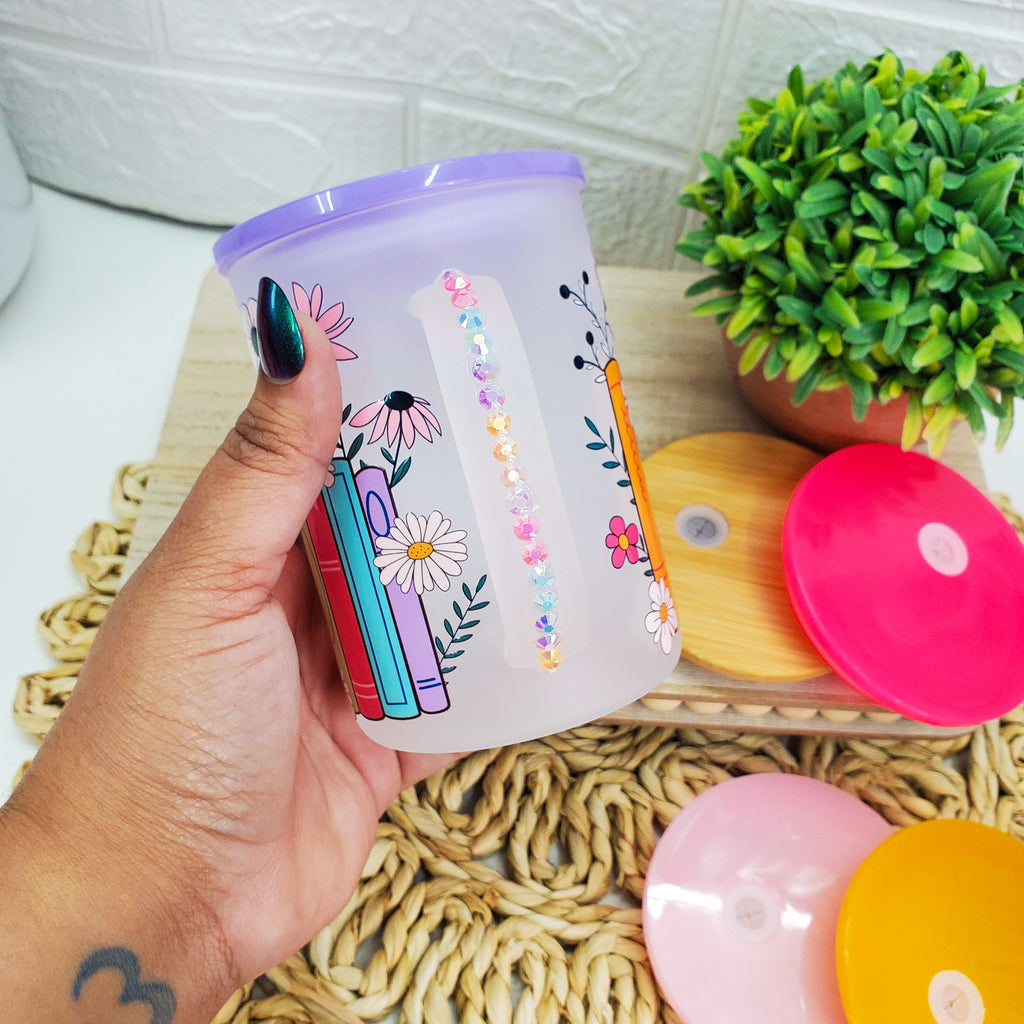 Flowers &amp; Books - Mug