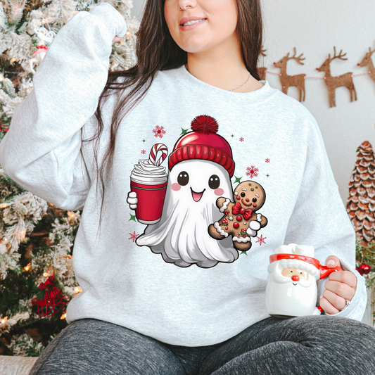 Christmas ghost Sweatshirts