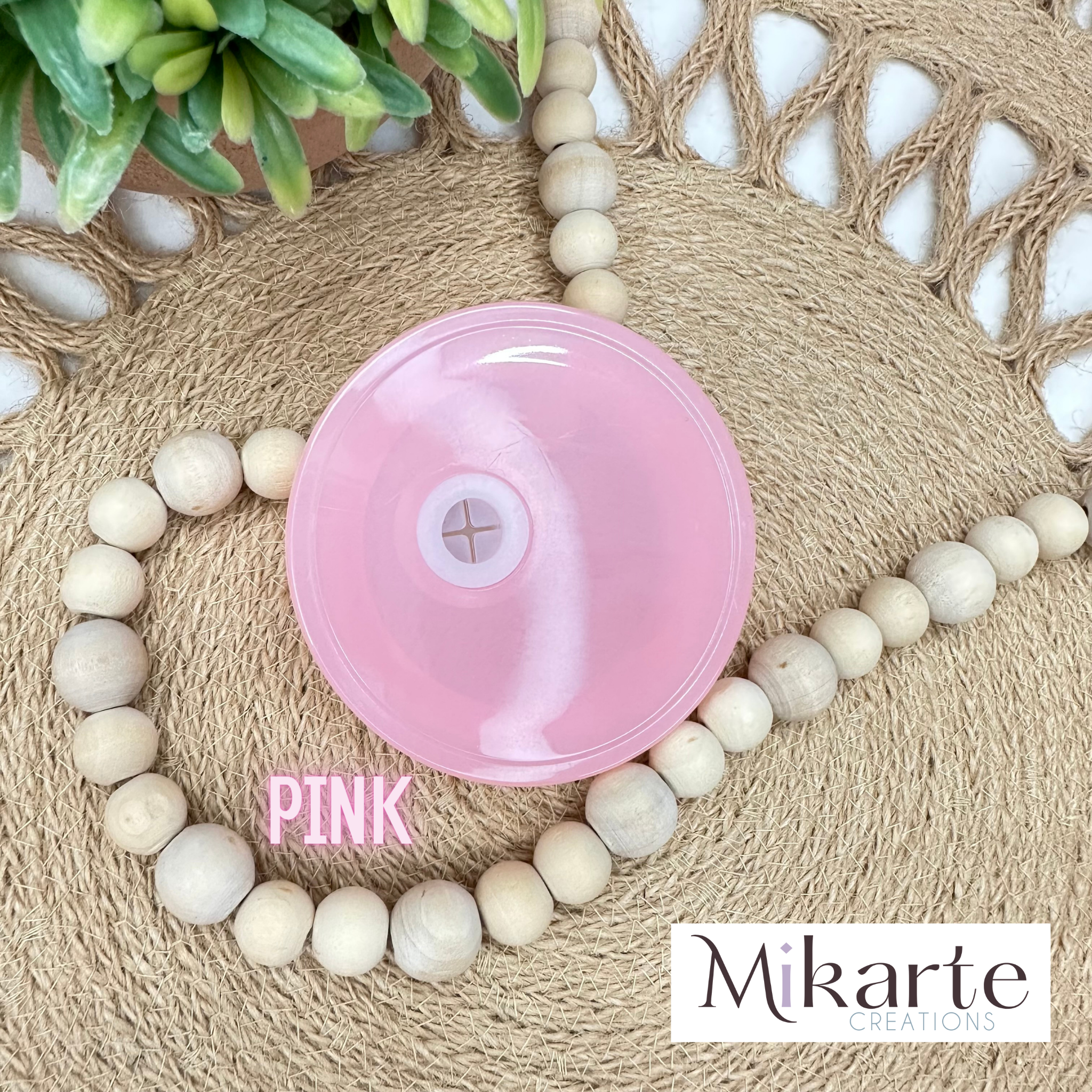 Acrylic Lid | Glass Can 16oz