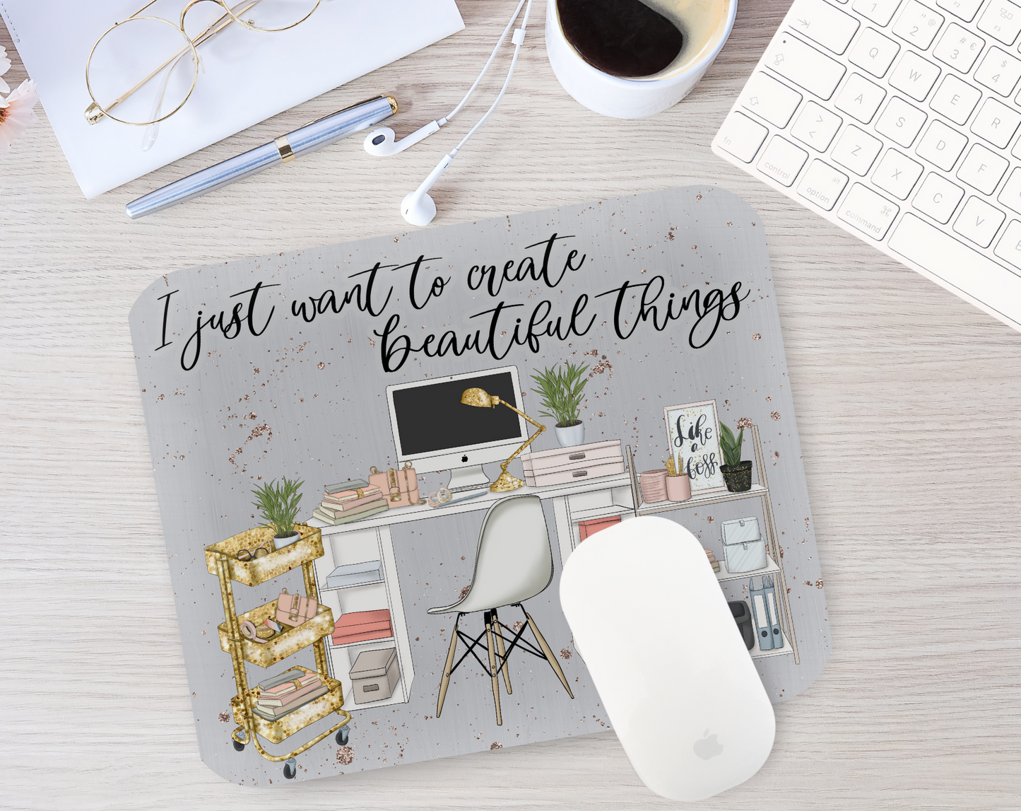 I Just Want to Create | Mouse Pad