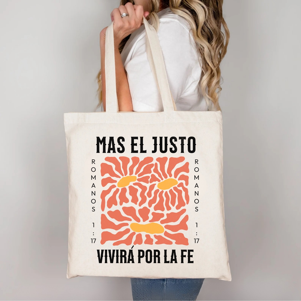 Live by Faith Tote Bag