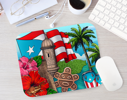 Puerto Rico Mouse Pad