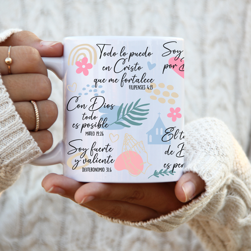 Frases Inspiradoras - Taza 11oz