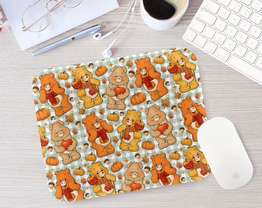 Fall Bears Mouse Pad