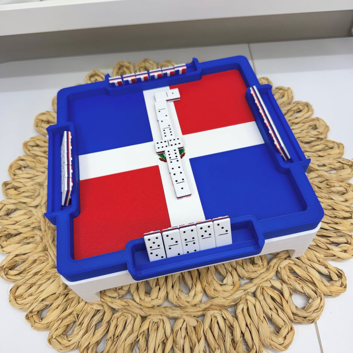 PRE-ORDER - Dominican Republic Mini Domino Table (Production begins Oct 30th)