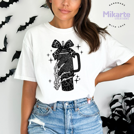 Skeleton Tumbler T-Shirts