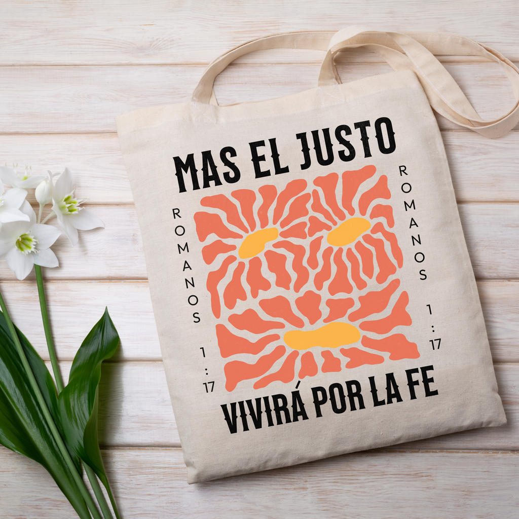Live by Faith Tote Bag