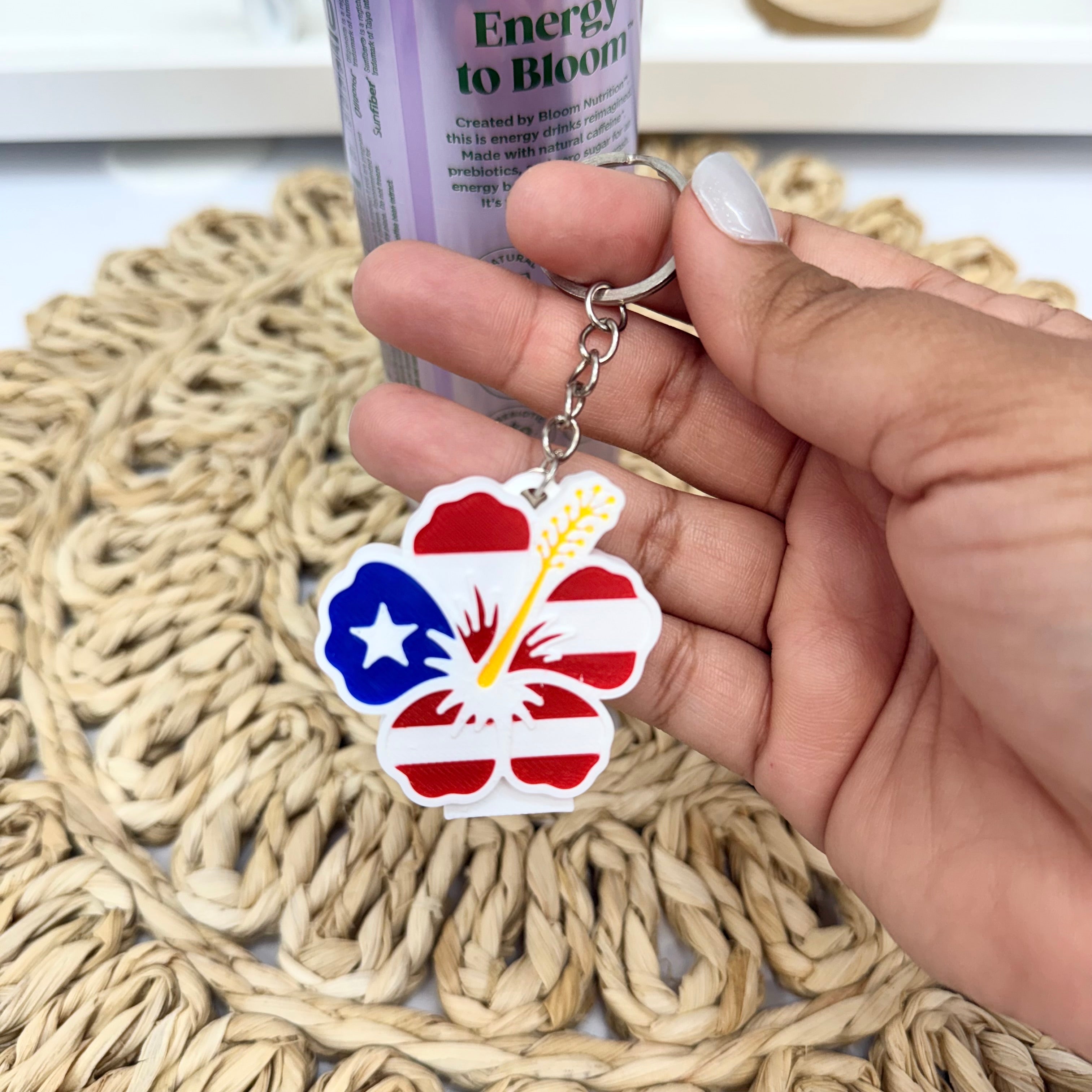 Flor de Maga PR Llavero abrelatas