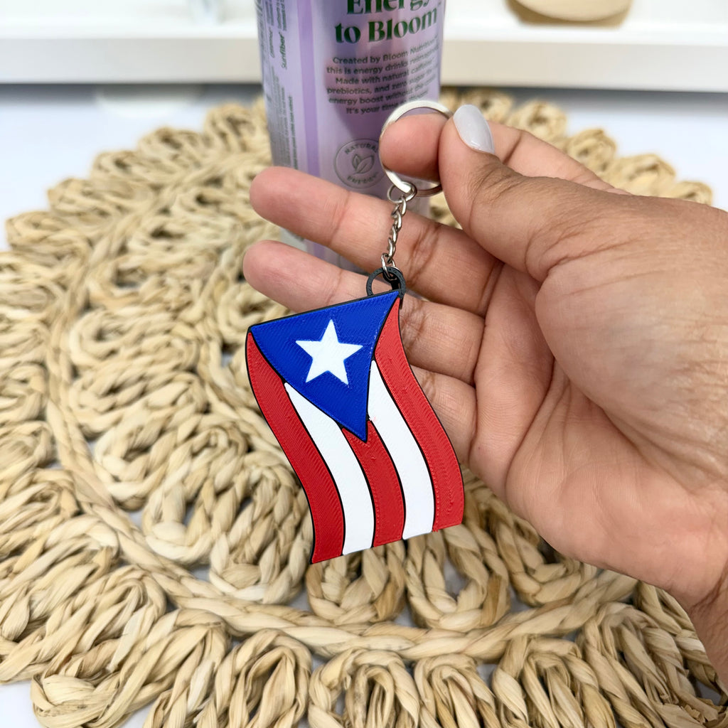 Bandera PR Llavero abrelatas