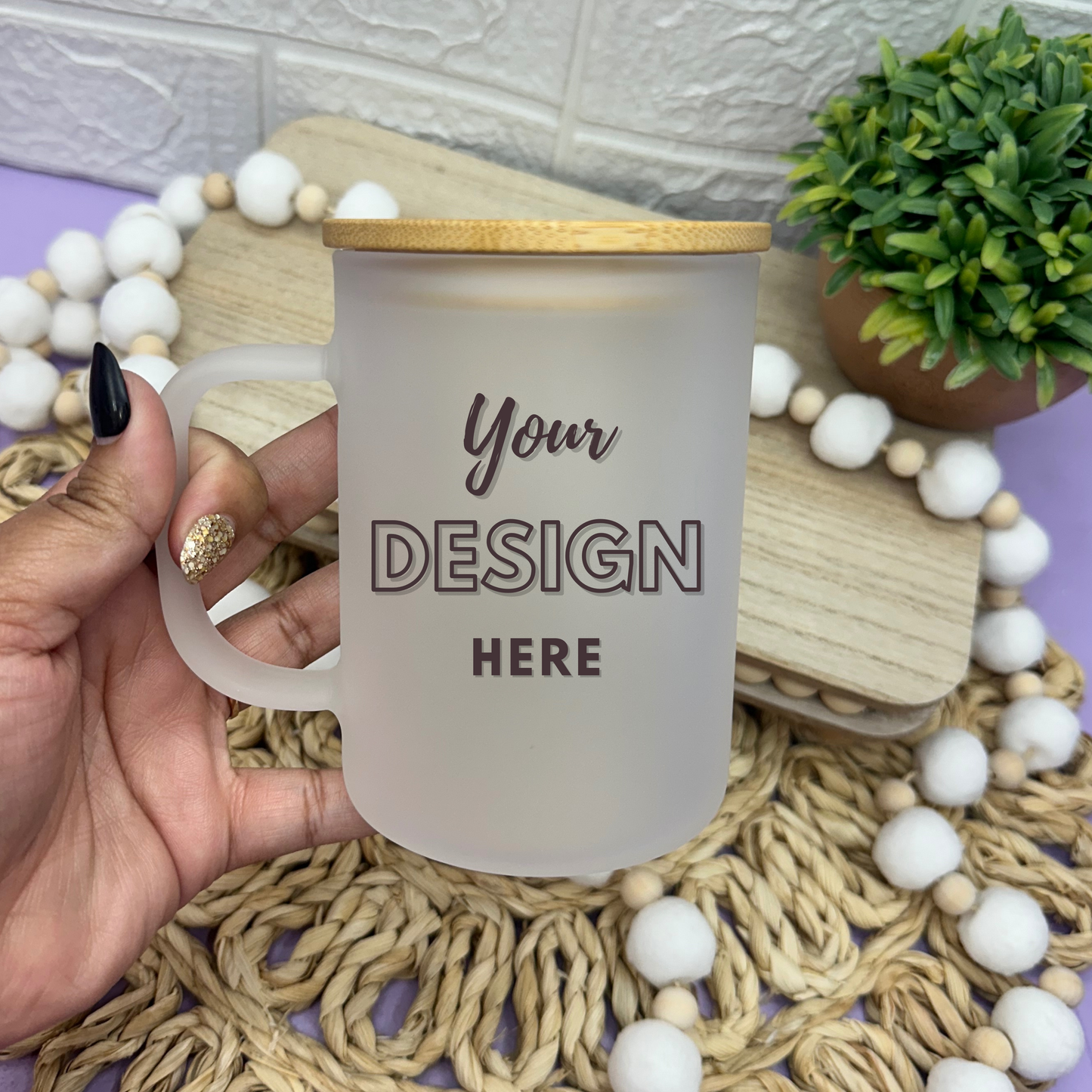 Custom Glass Mug