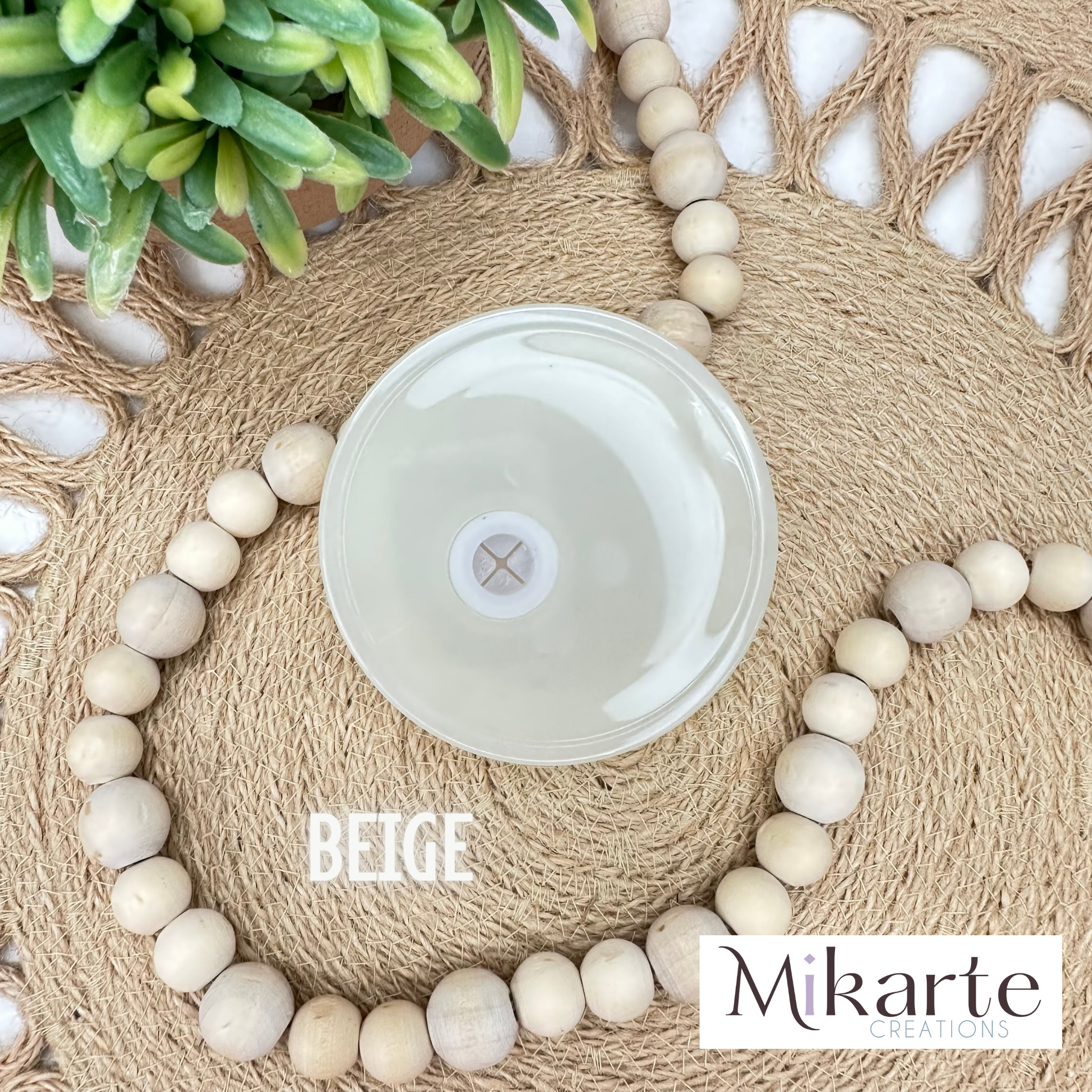 Acrylic Lid | Glass Can 16oz