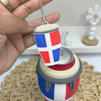 Dominican Republic Keychain Bottle Opener