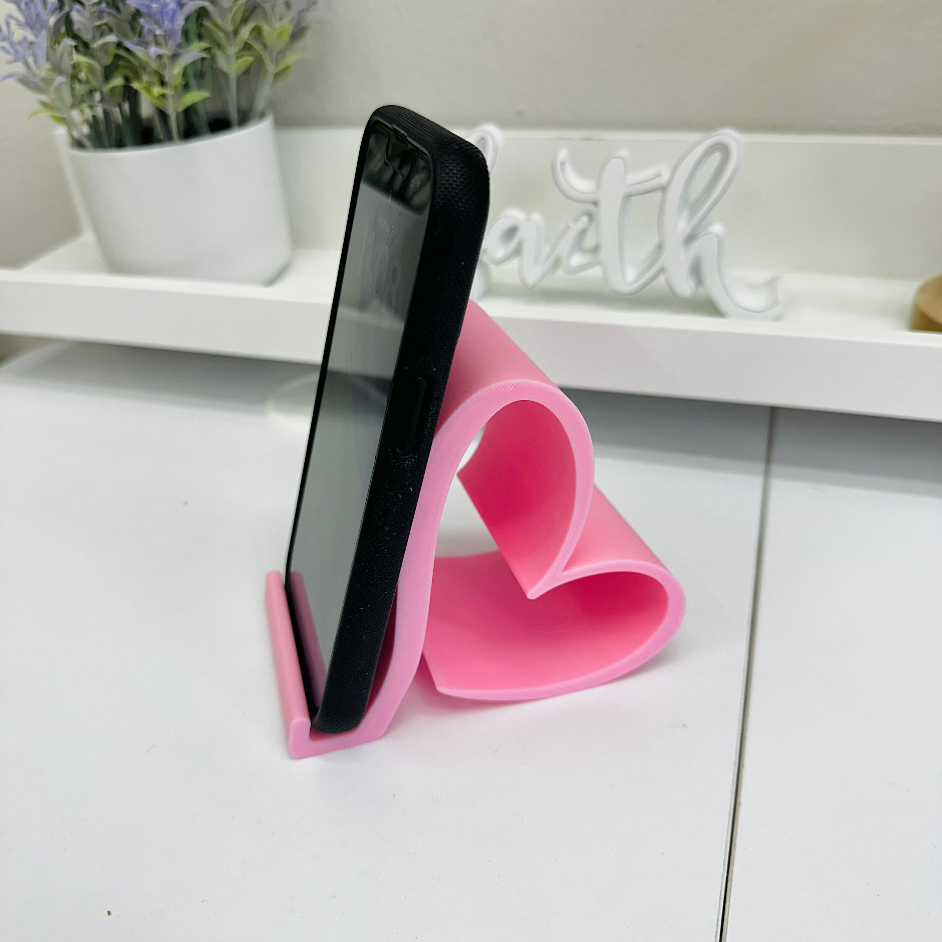 Soporte para teléfono - Corazon