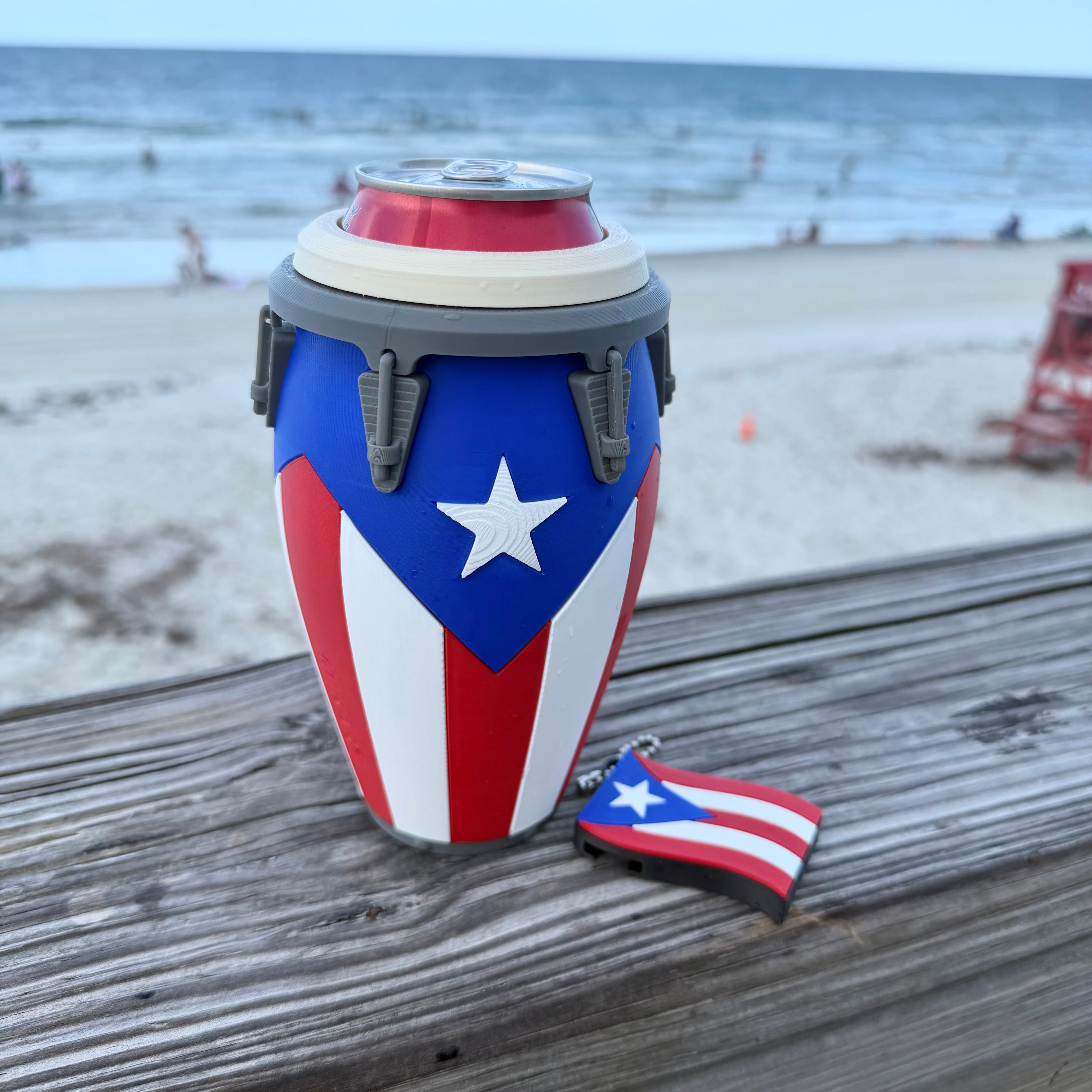 PRE-ORDEN - Puerto Rico Soporte para Latas (Se comienzan a trabajar después del 24 de Junio)