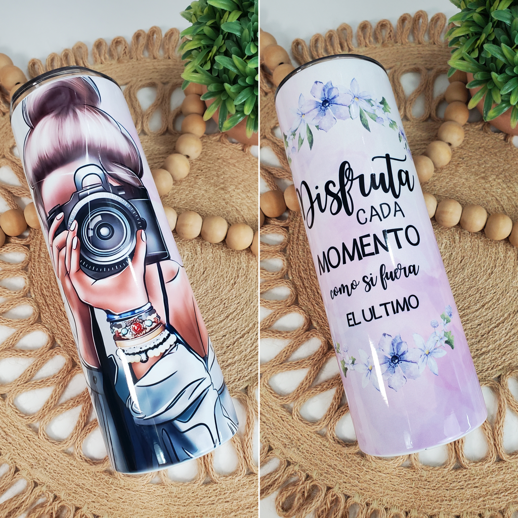 Disfruta cada Momento Tumbler