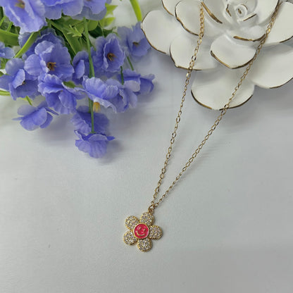 Happy Flower Necklace