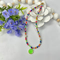Happy Face Multicolor Necklace