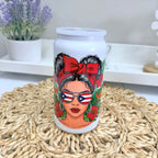 Chica Boricua \ Vaso 16oz