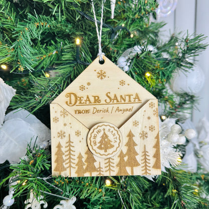 Dear Santa Ornament