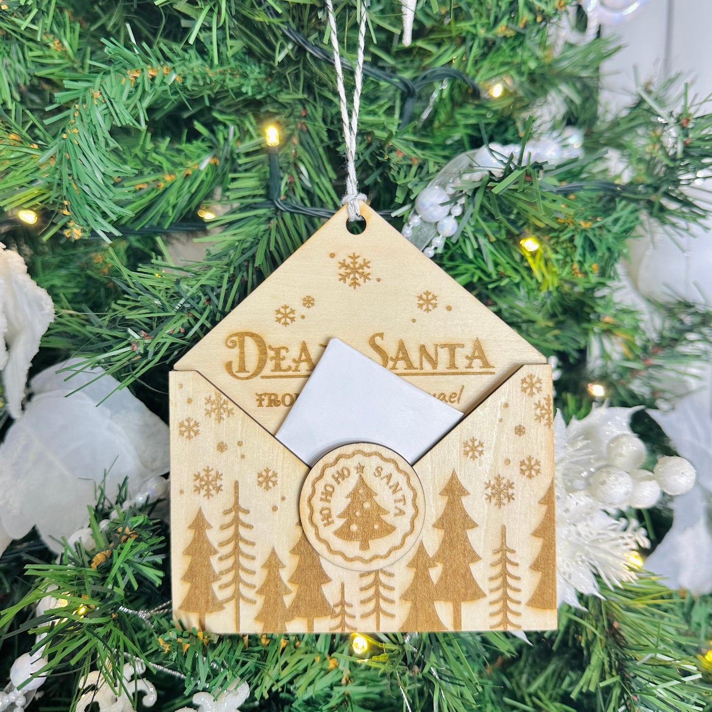 Dear Santa Ornament