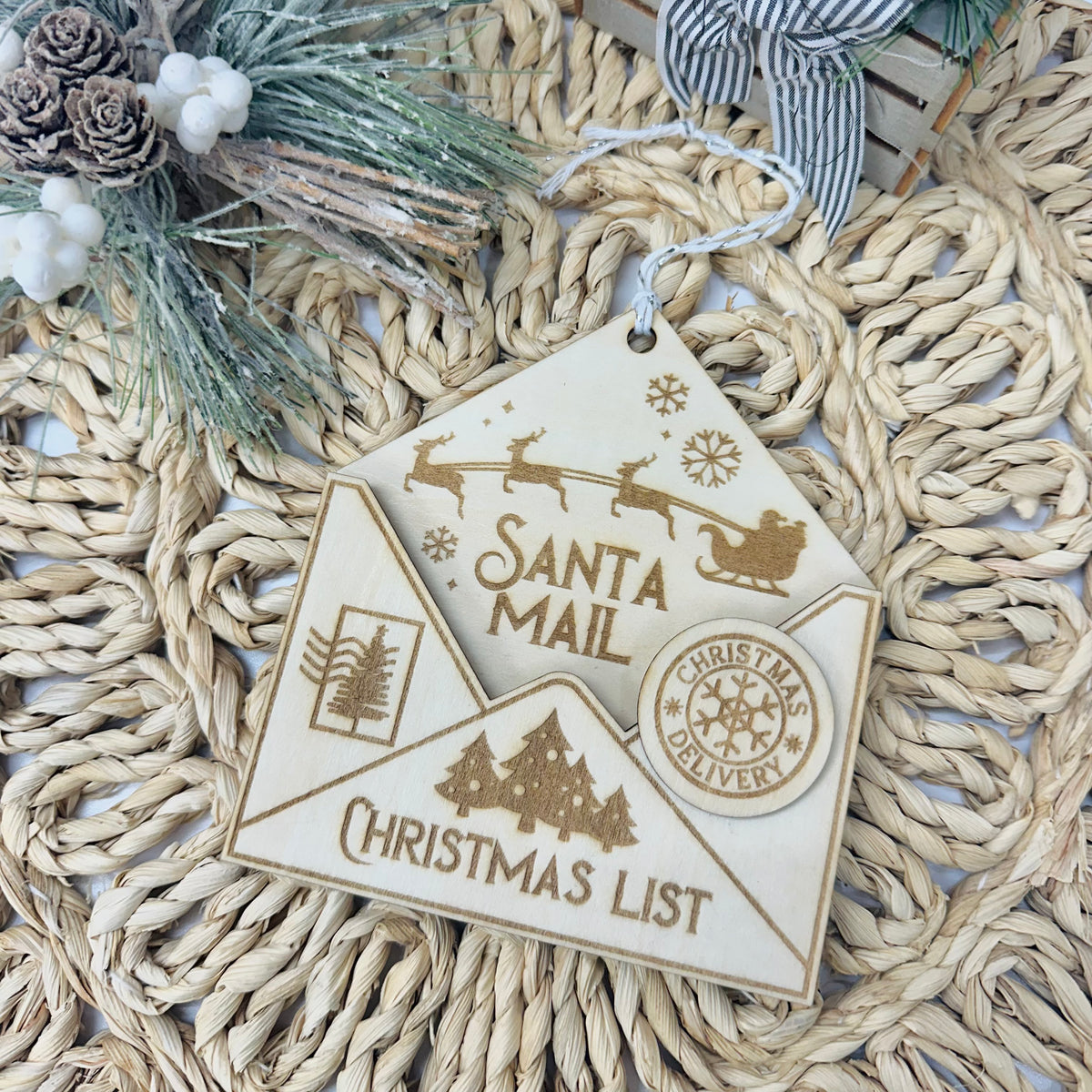 Santa Mail Ornament