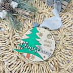 Christmas Tree Countdown Ornament