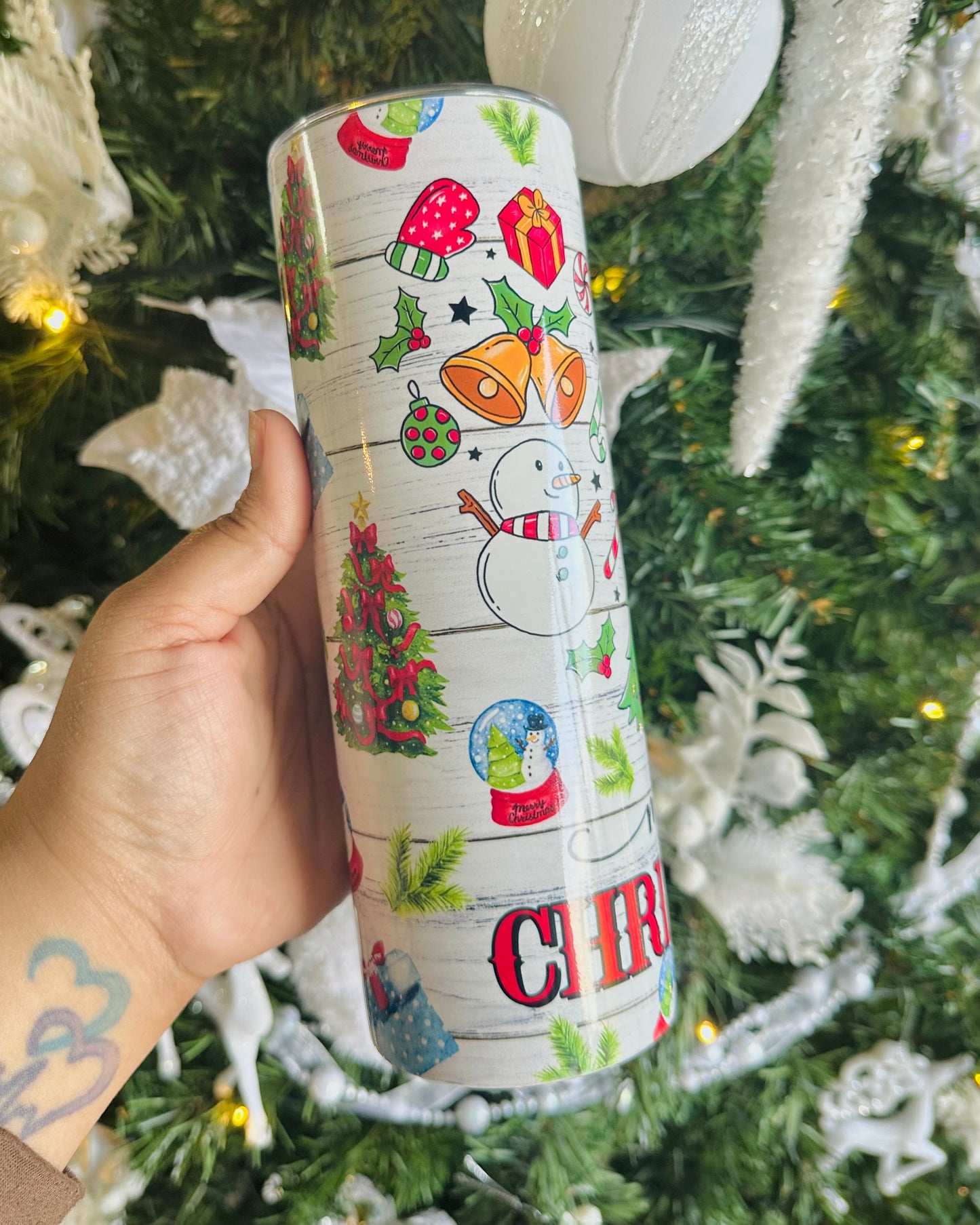 Merry Christmas Tumbler