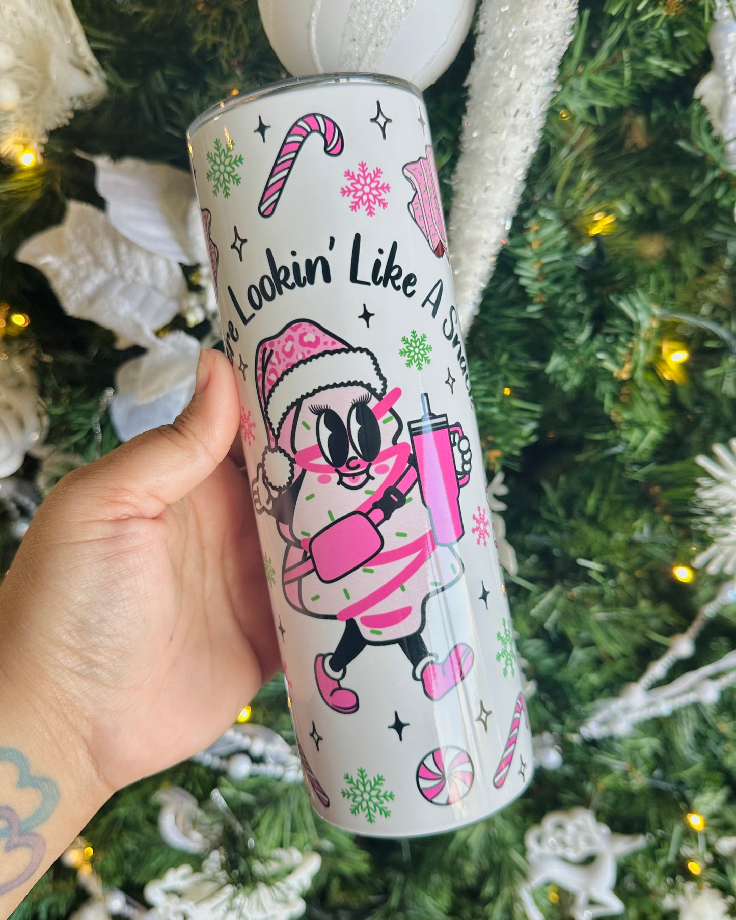 Christmas Snack Tumbler