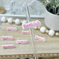 Bookish Straw Toppers