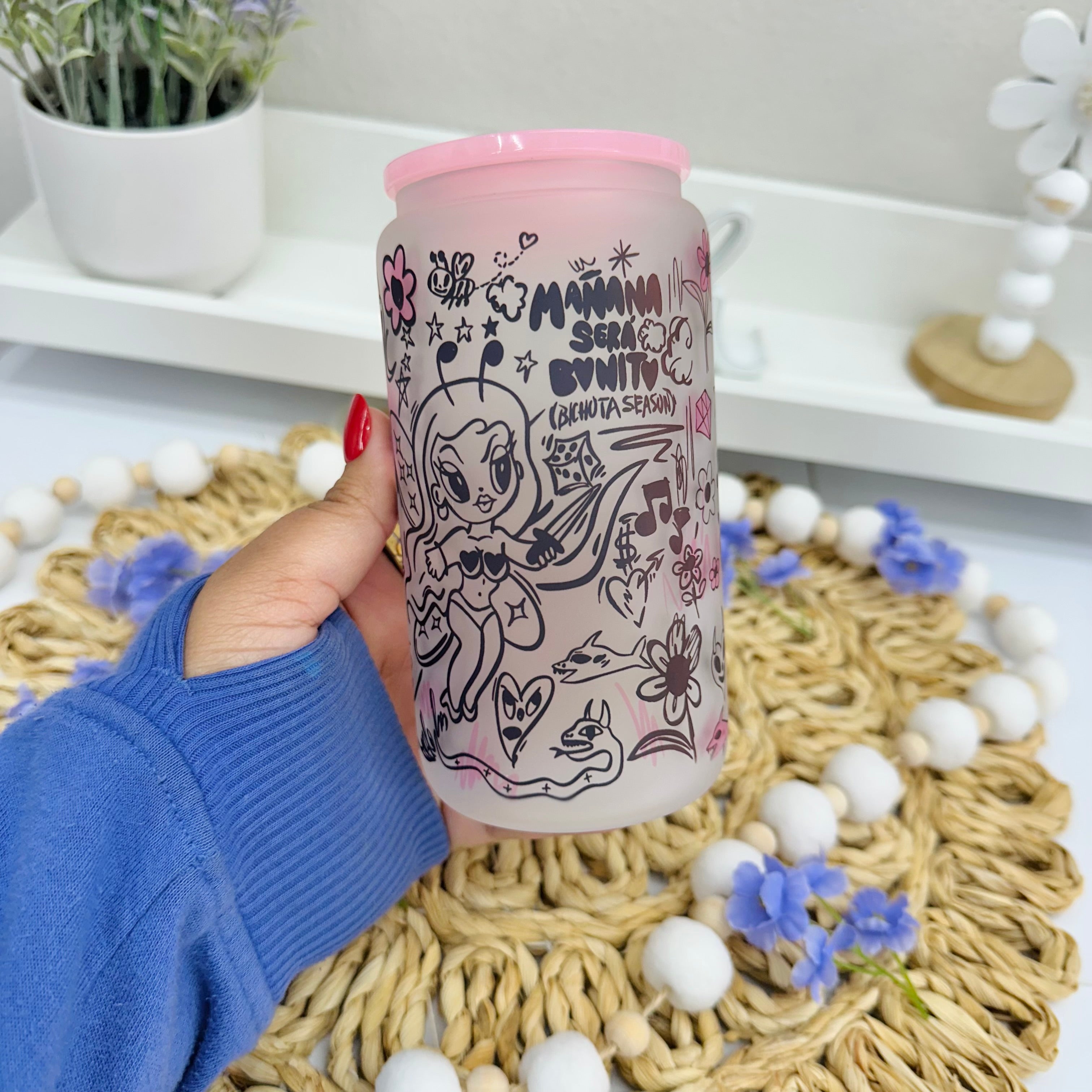 Mañana será Bonito Glass Cup