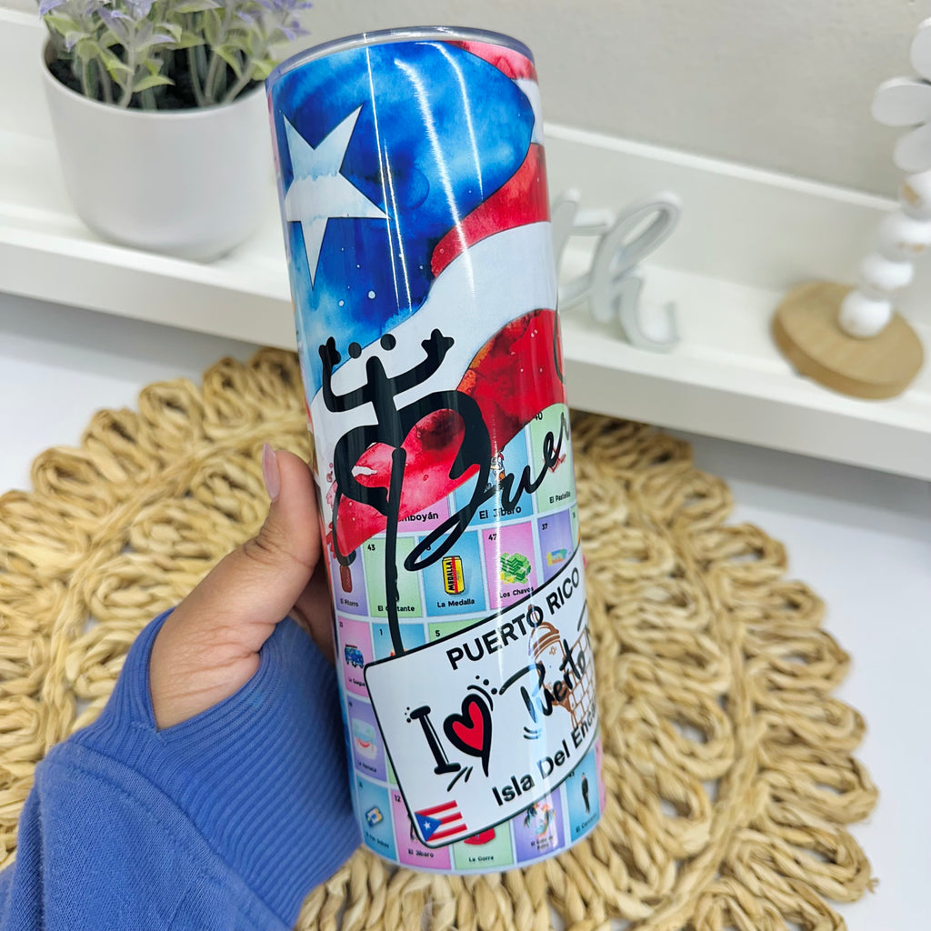Puerto Rico Tumbler