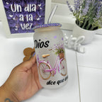 God says who you are... Glass Can