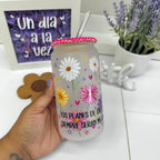 Trust God's plan Glass Can