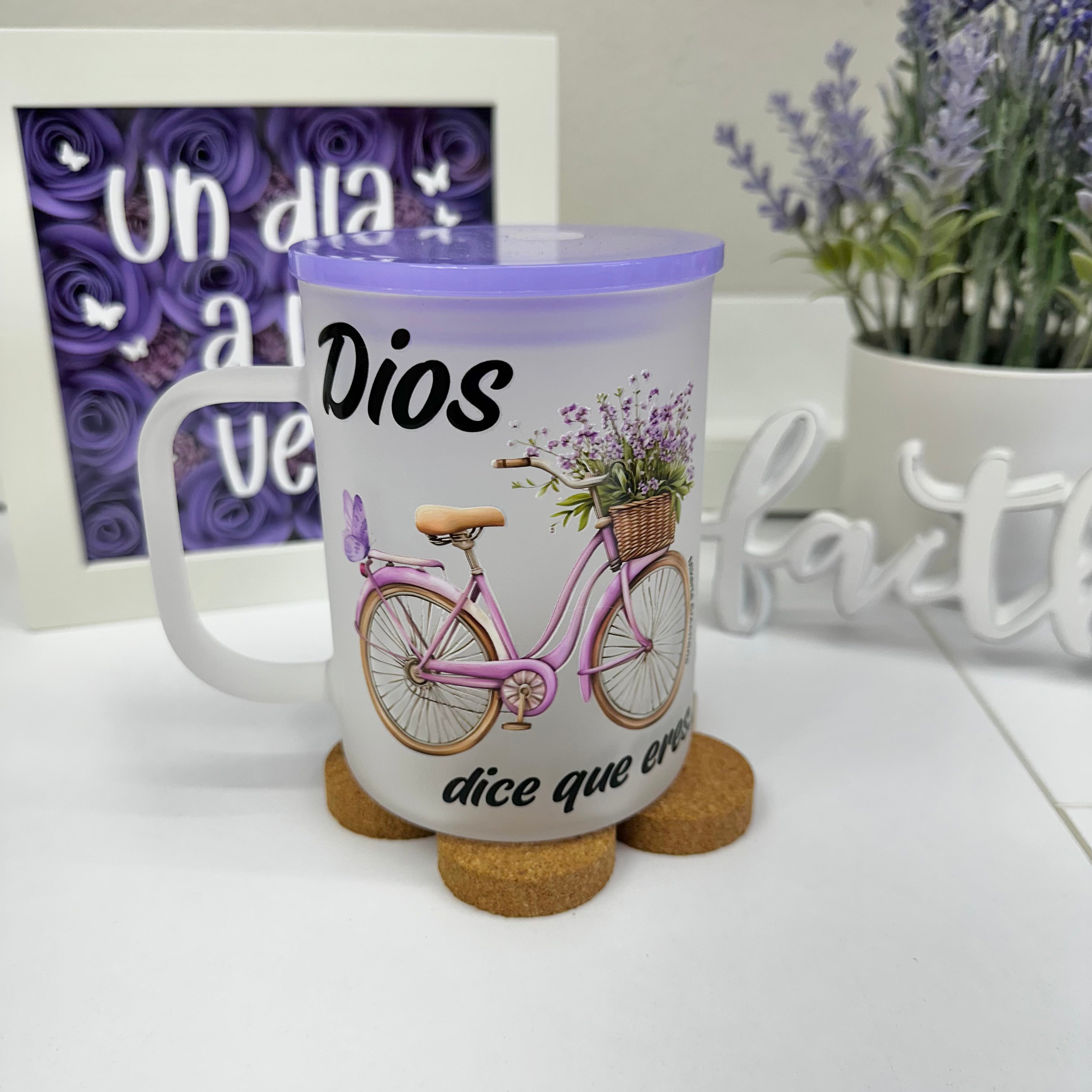 Dios dice quién eres... Taza 15oz