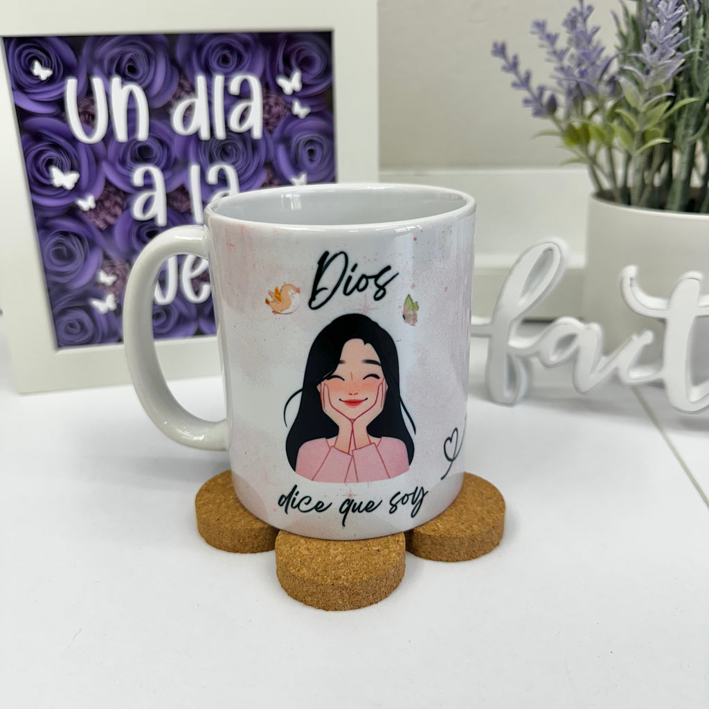 God says who I am... 11oz Mug