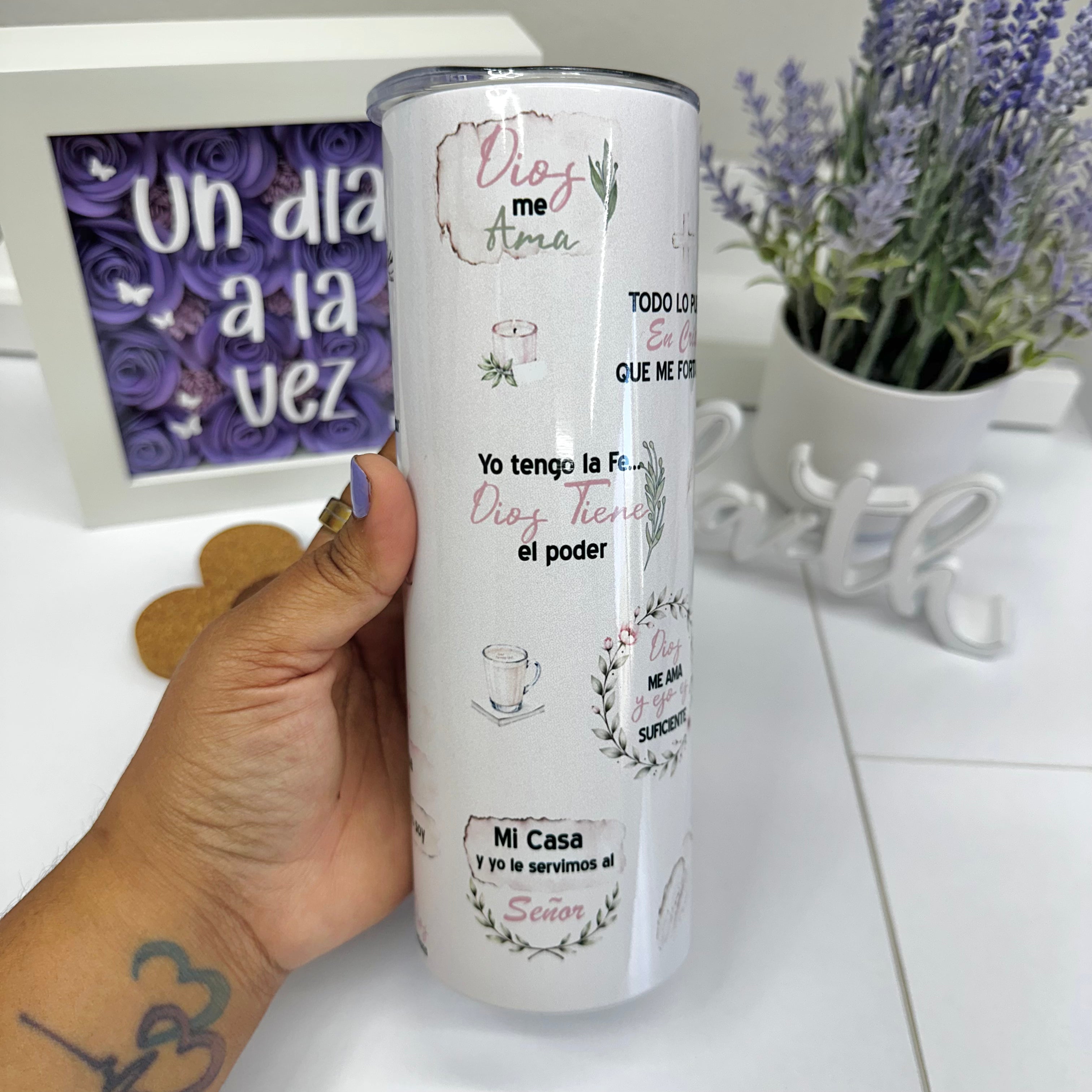 Mujer de Fe Tumbler