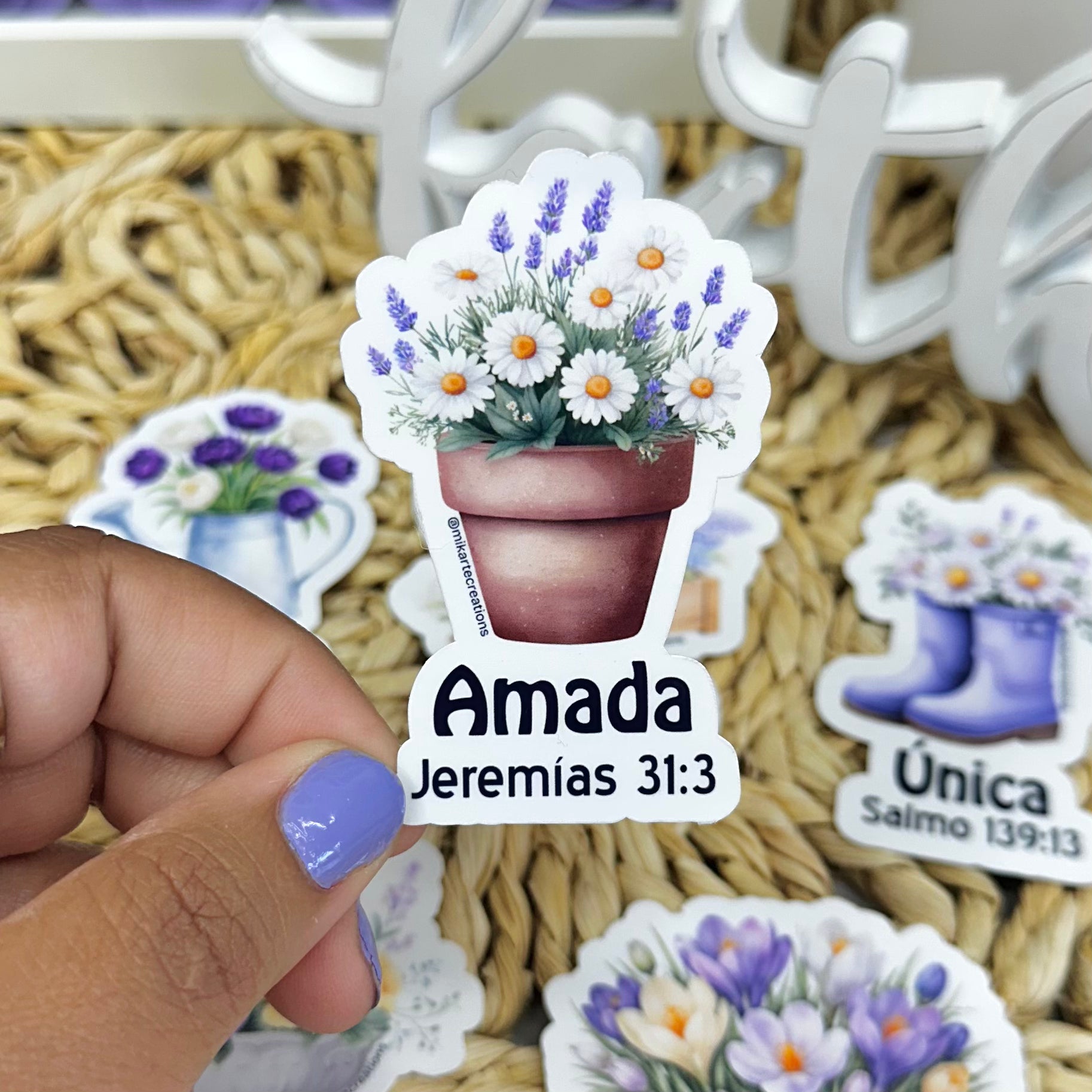 Identidad en Dios - Set de Stickers