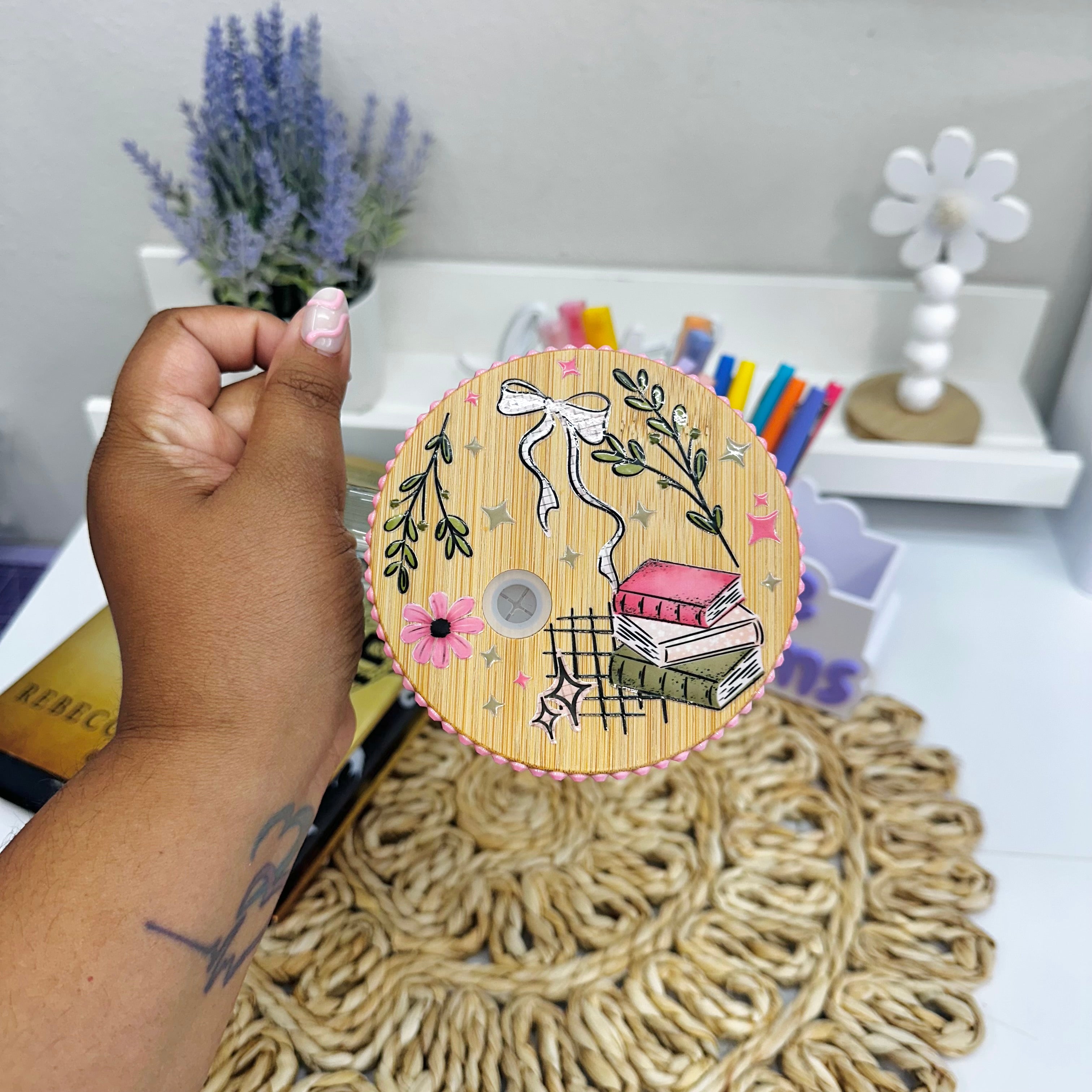 Books Lovers 40oz Tumbler