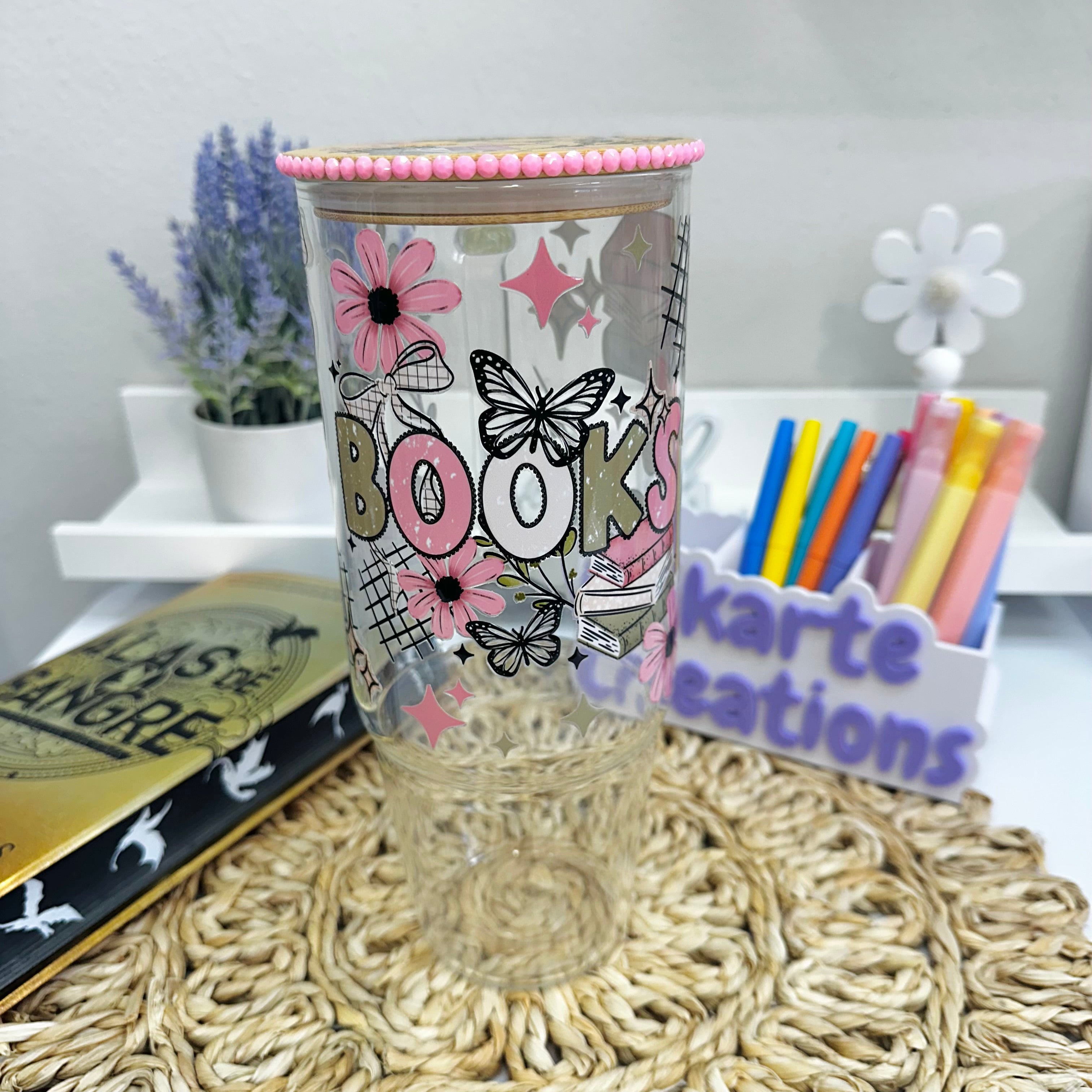 Books Lovers 40oz Tumbler